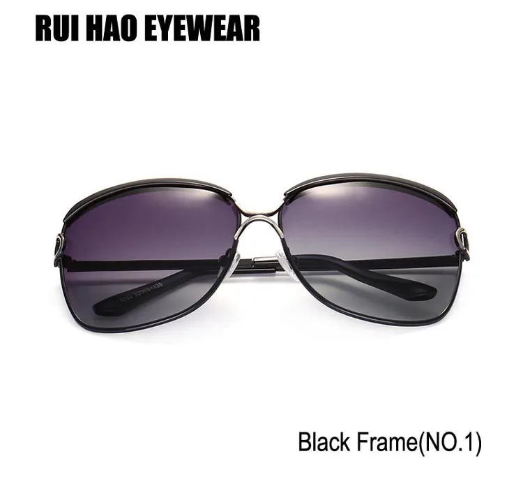 RUI HAO EYEWEAR брендовые Модные женские очки для вождения поляризованные солнцезащитные очки женские солнцезащитные очки UV 8702