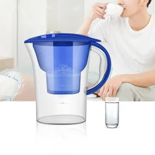 MEXI Household Activated Carbon Water Purifier Filtration Pitcher Filter Jug Cartridge Bottle Kitchen + White Filter Element MEXI Household Activated Carbon Water Purifier Filtration Pitcher Filter Jug Cartridge Bottle Kitchen + White Filter Element