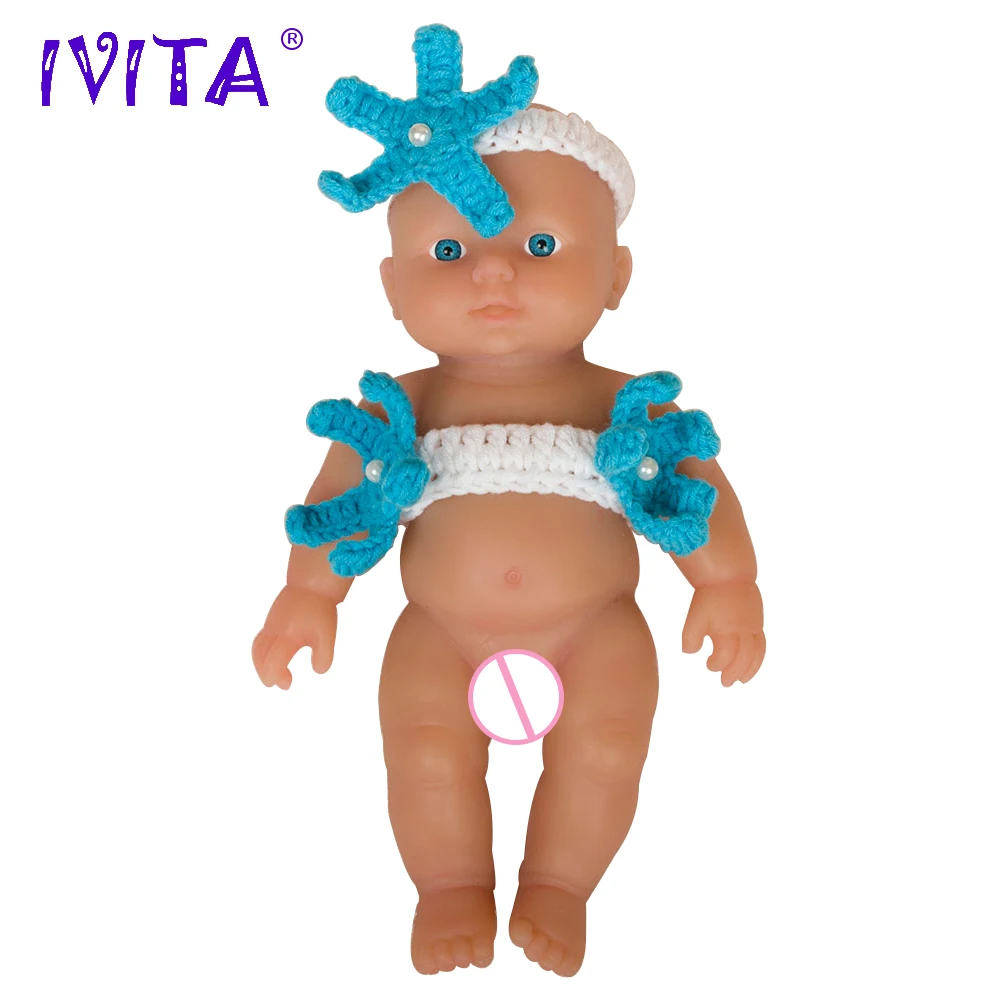 IVITA 11.8inch/1.2kg Girl High Quality Silicone Dolls ...