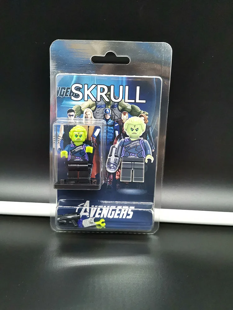 

Single Sale Compatible LegoINGlys Super Heroes Avengers Endgame Figures Outrider SKRULL Building Blocks Learning Children Toys