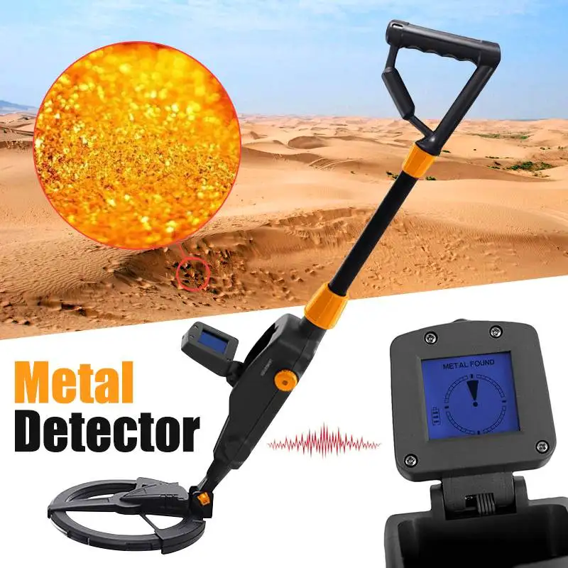 

MD-1008A LCD Diaplay Metal Detector Sound Mode Beach Searching Machine Under ground explore Coin