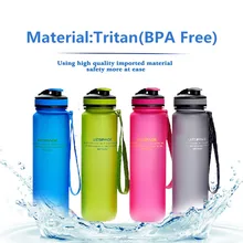 1000 ML 650 ML Umweltfreundliche Tritan (BPA FREI) sport Wasserflaschen Peeling kaffee tee milch Raum Tasse klettern wandern Radfahren Flasche