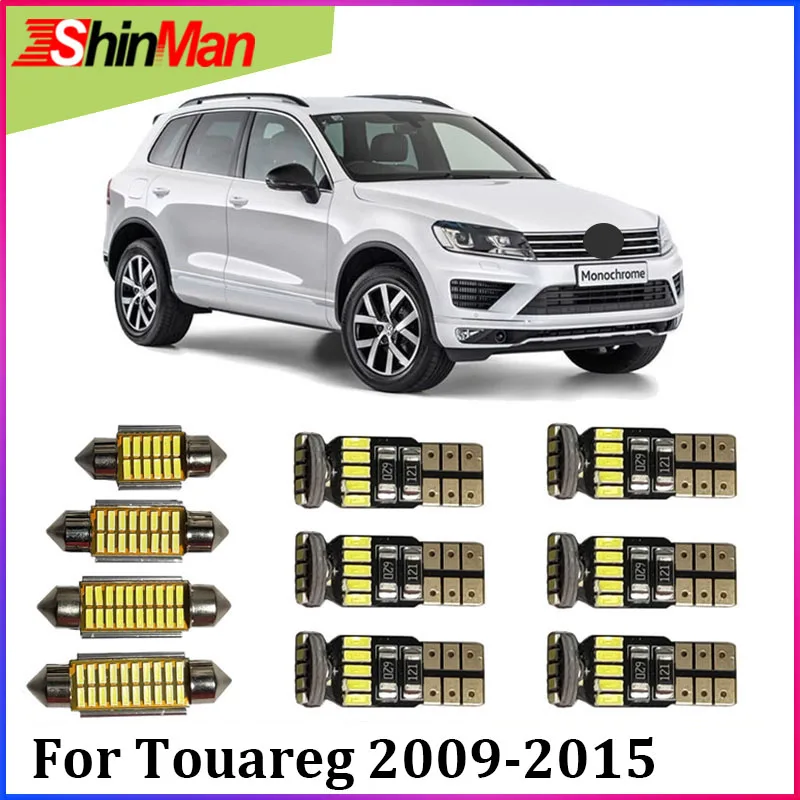 

ShinMan19x Error Free Auto LED Car Light Interior Lighting Kit For Volkswagen Touareg \Premium LED Interior Package 2011-2015