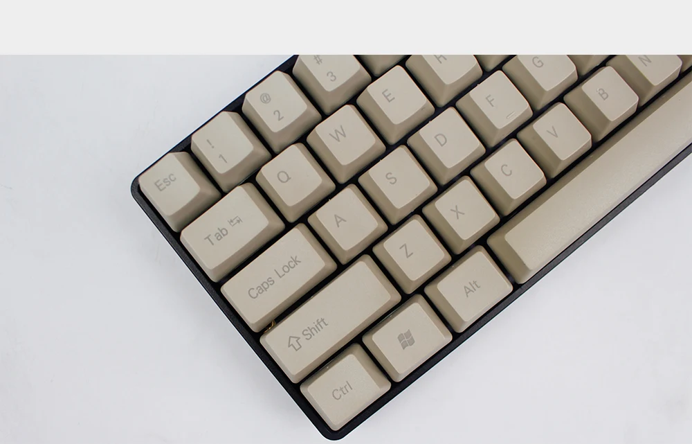 Топ напечатанные брелки gh60 покер с keypuller pbt oem профиль для wried Механическая игровая клавиатура