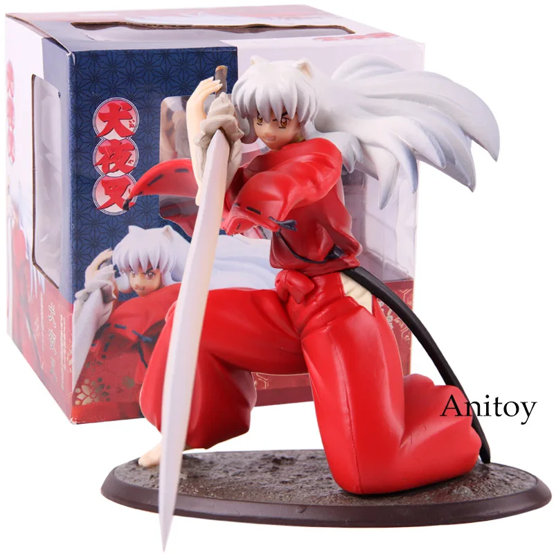 Goedkoop Inuyasha EEN Feodale Sprookje 1 8 Schaal PVC Anime Action Figure Collectible Model Toy