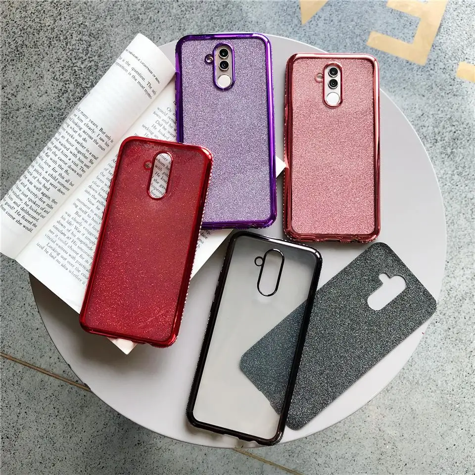 Алмазный чехол на мобильный телефон для huawei Коврики 20 Pro/mate 10 Lite P20 P30 Nova 3 крышка