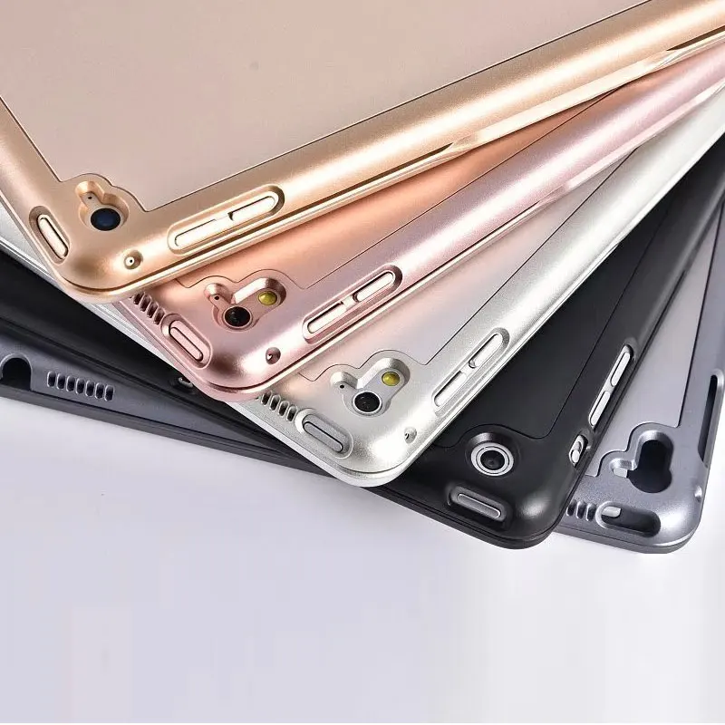 Чехол с подсветкой и беспроводной Bluetooth клавиатурой чехол для нового iPad 2017 9 7