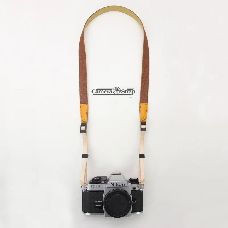 Беззеркальная система камера чистый джинсовый плечевой ремень гибкие ремни для камеры для Canon Fuji Nikon Olympus Panasonic Pentax sony
