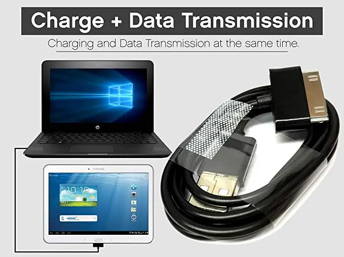 USB кабель для передачи данных 1 м/2 м зарядный планшета samsung galaxy tab 2 3 10 P3100 / P3110 P5100