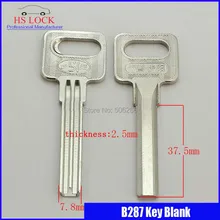 Эмбрион ключ оптом длинные buyang ключ от двери пустой гражданской ключ пустой костюм для вертикального ключевых резки B287