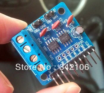 

Free Shipping!!! 5pcs Dual-channel DC motor drive module