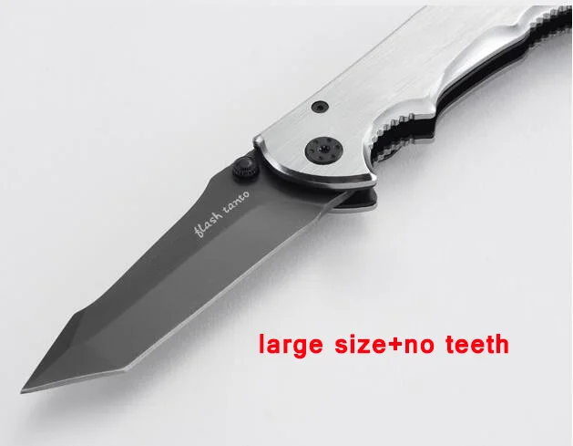 large and no teeth Открытый походный нож для выживания s SOC Phantom Firebird многофункциональный CS GO Универсальный складной нож охотничий нож s инструменты Ganzo knif - Цвет: large and no teeth