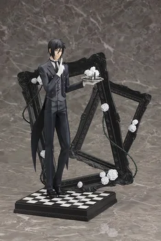 

25CM Japanese Anime Figure Black Butler Circus Chapter Ver. Sebastian Michaelis with background scen