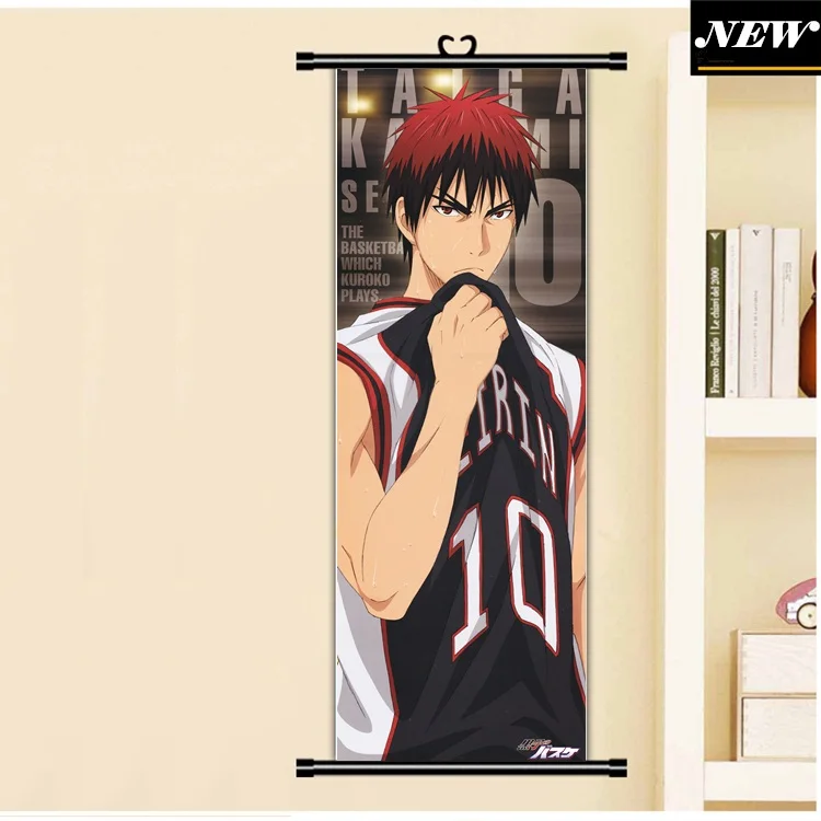 45X125 см Kuroko no Basuke Баскетбол Кагами. Тайга Спорт аниме мультфильм прокрутки
