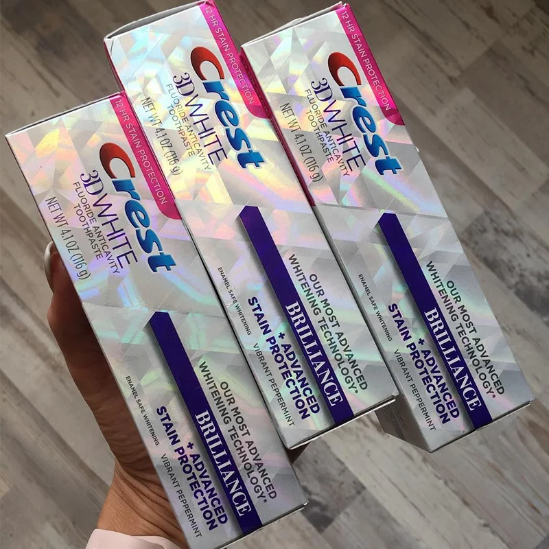 Generic Crest 3d Whitening Toothpaste Brilliance Advanced Fluoride