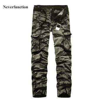 

Cargo Trousers New Military camouflage men Multi pocket Casual Tactical Overalls Homme Joggers Cotton High quality Cargo Pants