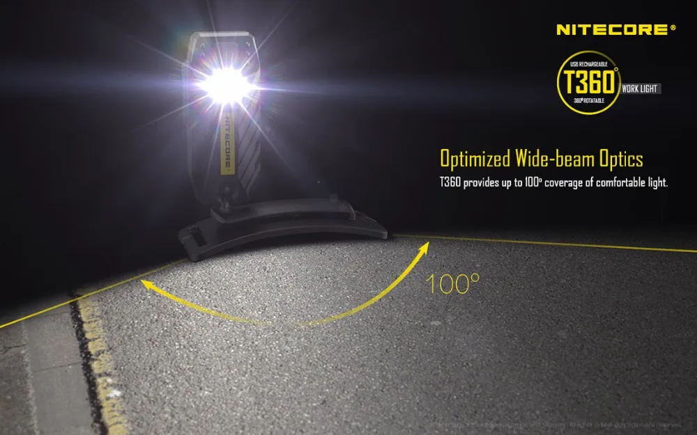 NITECORE T360 USB Перезаряжаемый налобный фонарь высокопроизводительный светодиодный водонепроницаемый фонарь для кемпинга