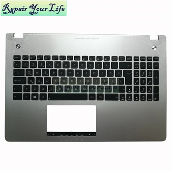 

Repair You Life Laptop keyboard for ASUS N56VM TR Turkey layout backlit with silver C shell