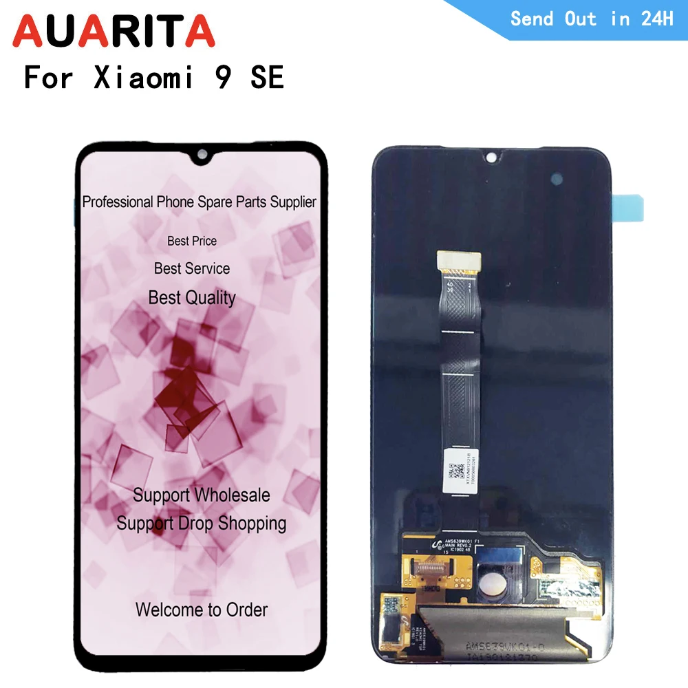 

LCD For Xiaomi mi 9 SE MI9SE LCD Display+Touch Screen Replacement sensor Digitizer with frame Assembly For Xiaomi Mi9 SE