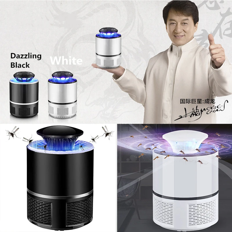  USB Electric UV Mosquito Eiller Lamp Ehotocatalytic Eute Eome LED Bug Zapper Lure Insect Trap Radia - 33021684535
