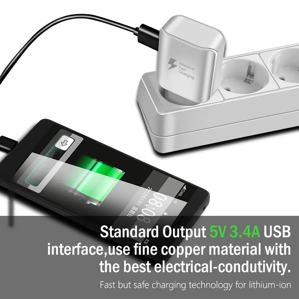 Быстрое зарядное устройство с двумя USB портами быстрое QC2.0 для Xiaomi Android смартфонов