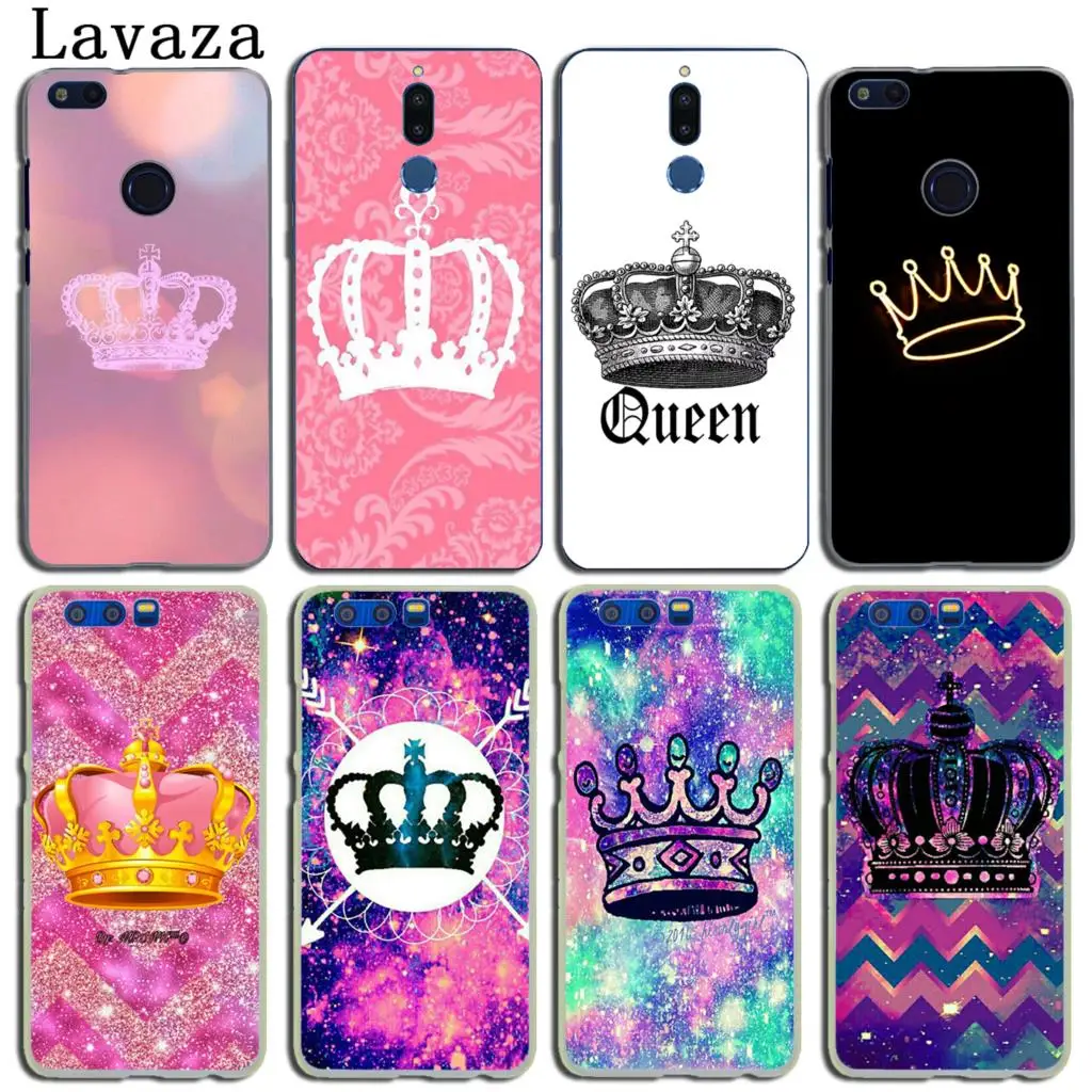 buy Crown king Queen Princess Case for Huawei Y9 Y7 Y6 Prime 2019 2018 Nova 5I 4 3i 3 2i Honor 20 10 8X 8C 8 9X 9 Lite 7C 7X 7A Pro