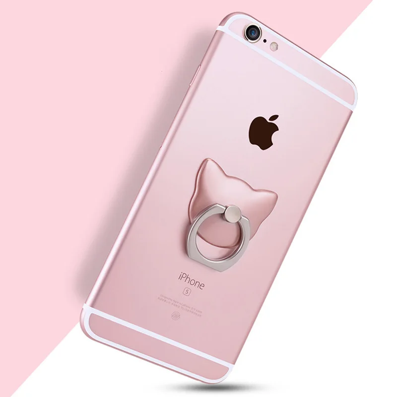 Finger Ring Mobile Phone Smartphone Stand Holder For iPhone XS Samsung Xiaomi Smart Pocophone Ring Holder Car Mount Stand Socket