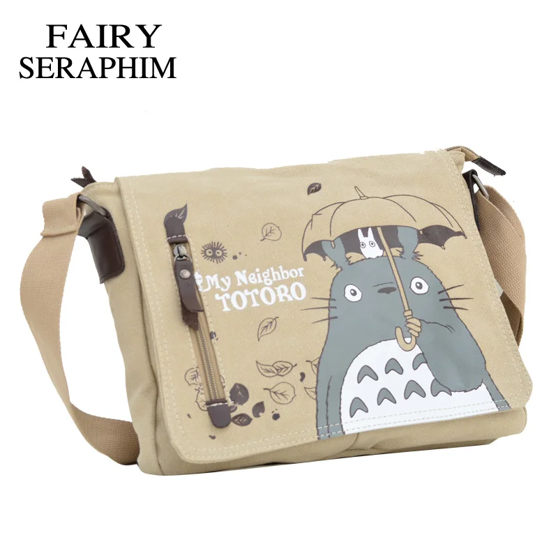 الجنية سيرافيم جارتي Totoro رسول حقيبة قماش قنب الطباعة حقيبة كتف المراهقين أنيمي الكرتون Totoro حقيبة ساعي الجنية سيرافيم جارتي Totoro رسول حقيبة قماش قنب الطباعة حقيبة كتف المراهقين أنيمي الكرتون Totoro حقيبة ساعي