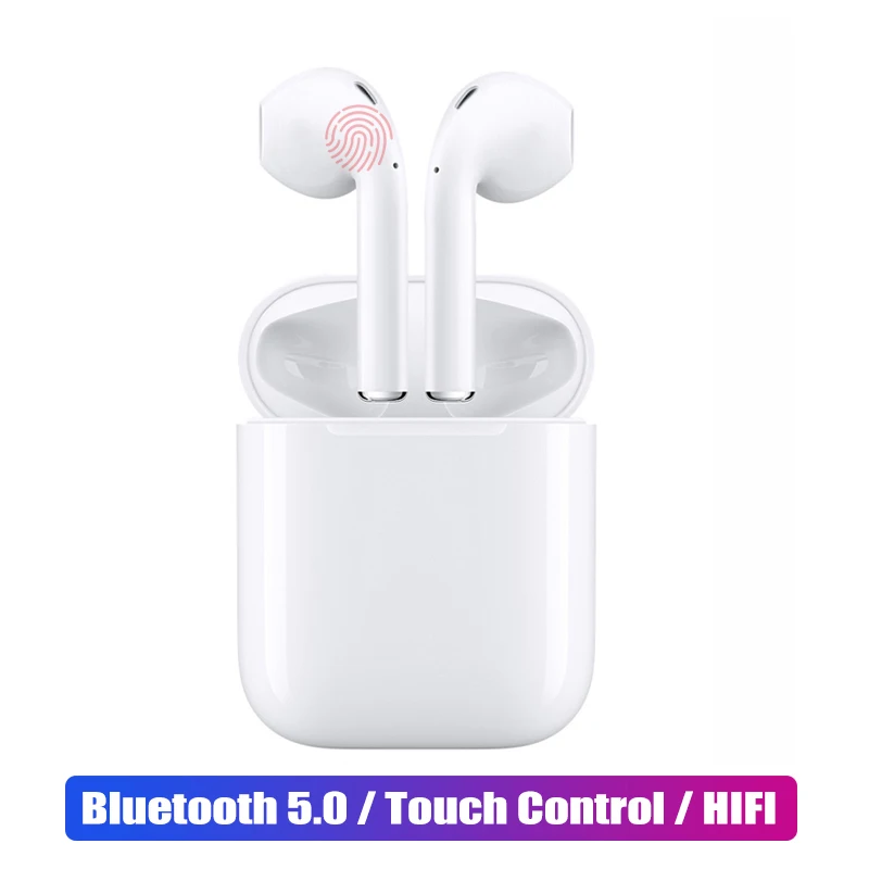 

A++ M10 wireless headphones bluetooth 5.0 earphone touch sensor earbuds headset for iphone xiaomi Android phone PK i12 TWS I9S