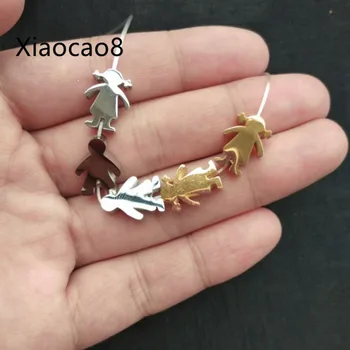 

Bracelets Mix 10 Pieces Stainless Steel Separation Beads DIY Hand Made Accessoires for Jewelry Bracelets Making Wholesale