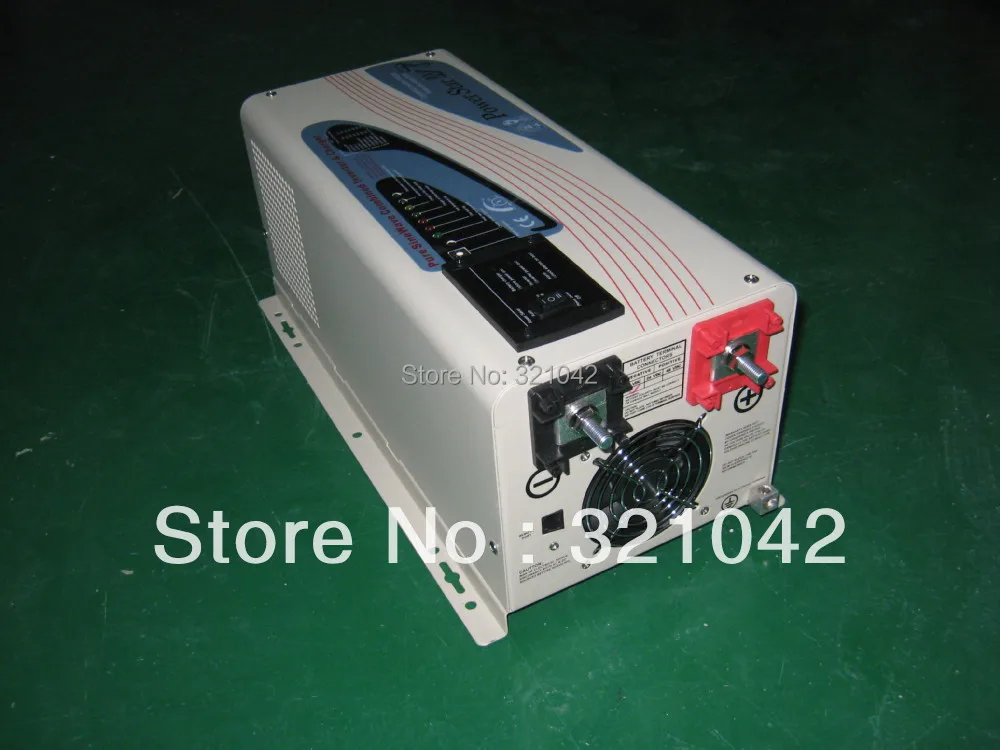 LCD display screen peak power 3000W inverter frequency pure sine wave