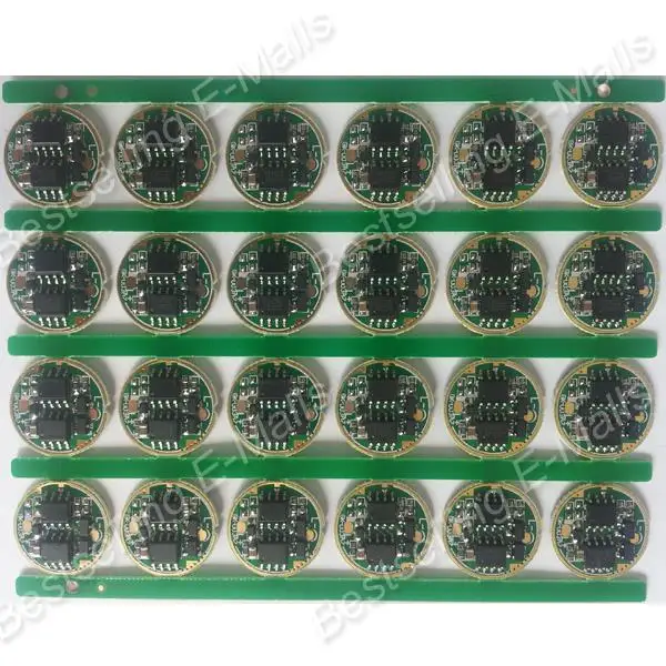 10pcs/lot 17mm 5 Modes 3.7-4.2V Flashlight driver Circuit Board for Cree XP-L/XM-L/XM-L2 T6 U2 18650 Flashlight torch