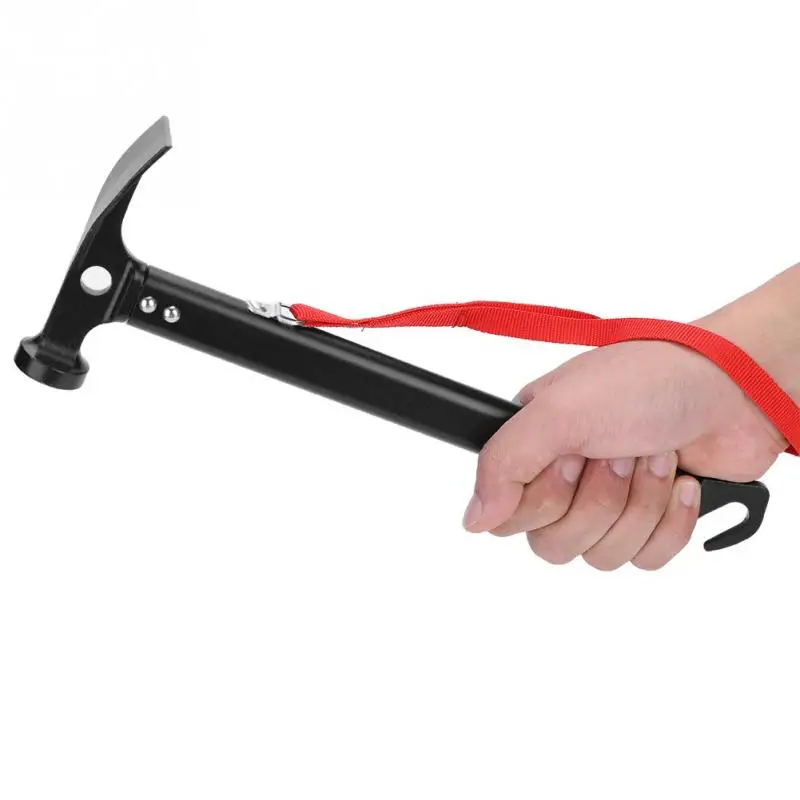 Ultralight Outdoor Tent Nail Hammer Multifunction Camping Tent Peg Nail
