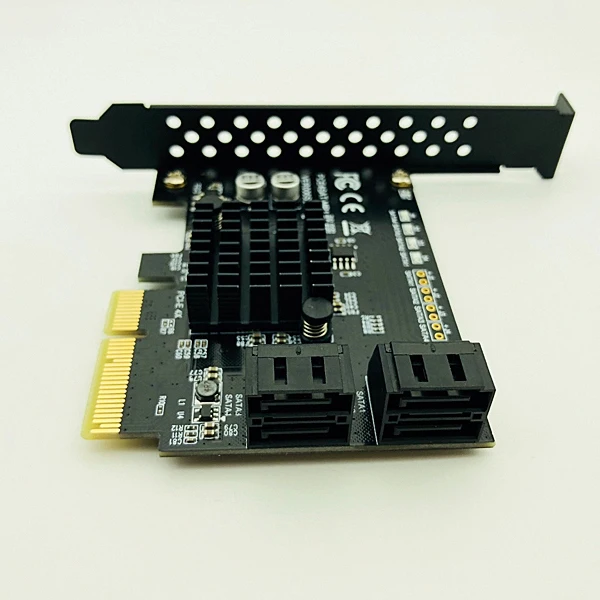 Sata Pci Express 4 порта Плата расширения Sata контроллер Pci Raid карта Pci для Sata 3,0 адаптер конвертер карта