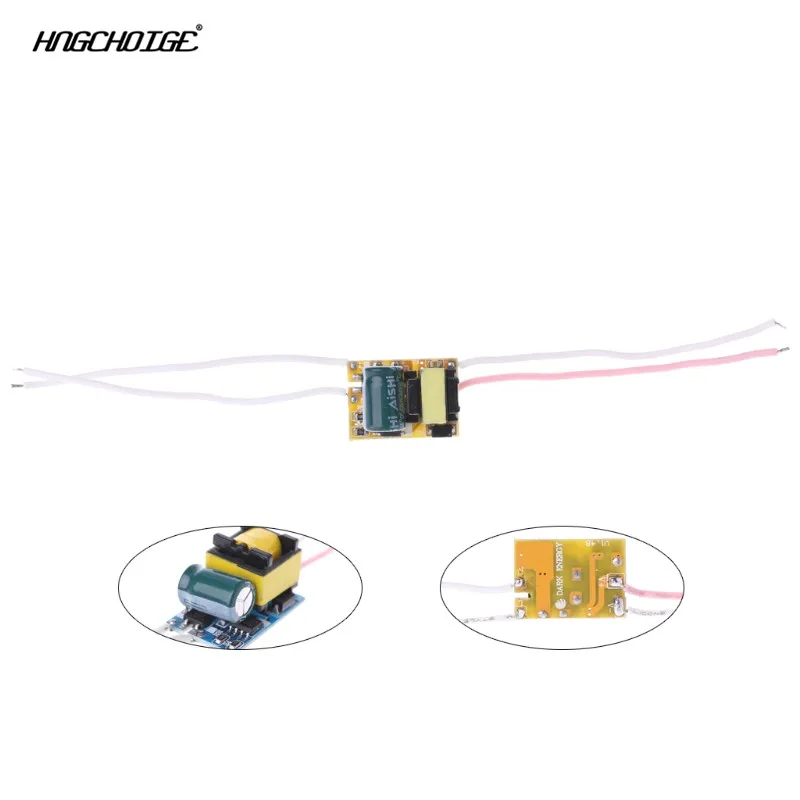 

HNGCHOIGE 1-3W Power Supply LED Driver Electronic Convertor Transformer Constant Current 240-260mA DC3-12V
