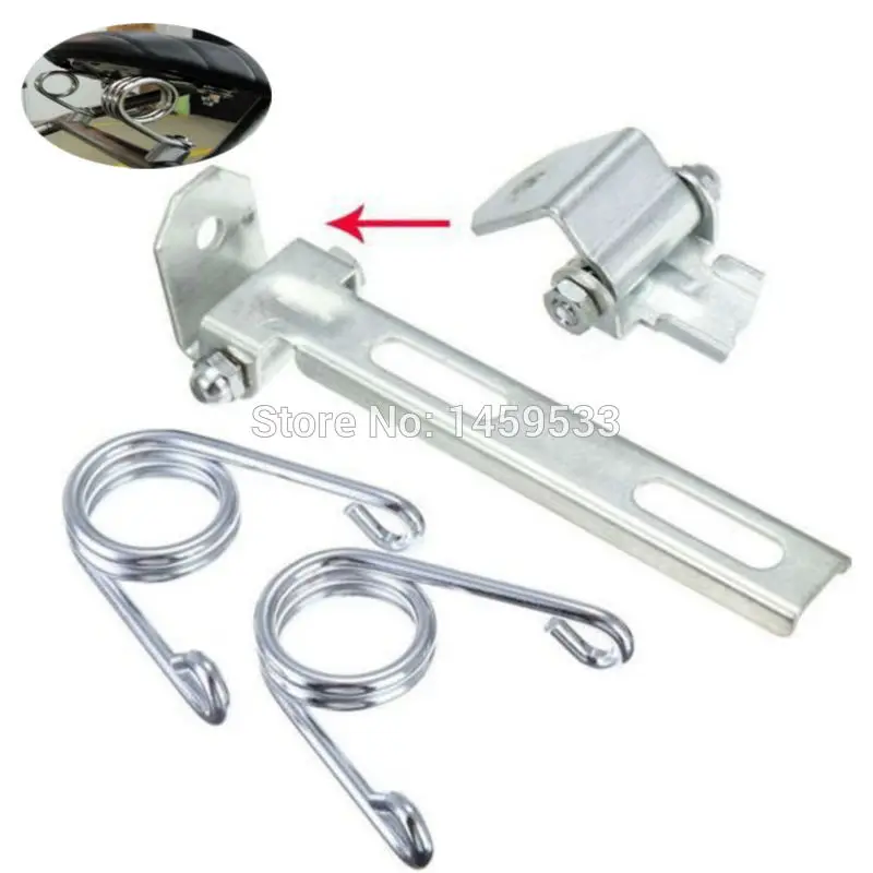 Brand New Chrome 3" Scissor Springs With Brackets for Custom Solo Seat