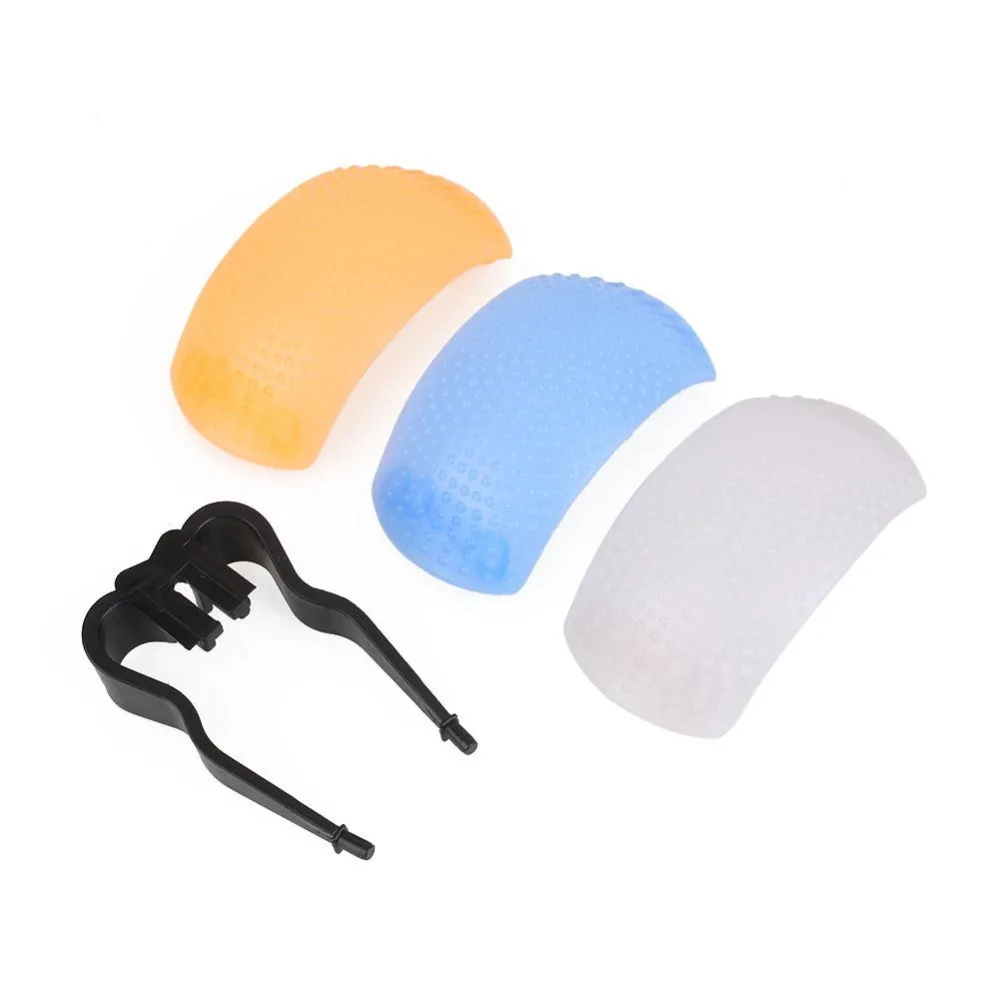 

Universal 3 Color Puffer Pop-Up Flash Soft Diffuser Dome For Canon SLR Camera