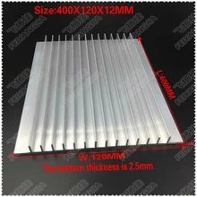 Heatsink 1PCS 400x120x12mm radiator Aluminum heatsink Extruded heat sink for LED Electronic heat dissipation cooling cooler Heatsink 1PCS 400x120x12mm radiator Aluminum heatsink Extruded heat sink for LED Electronic heat dissipation cooling cooler