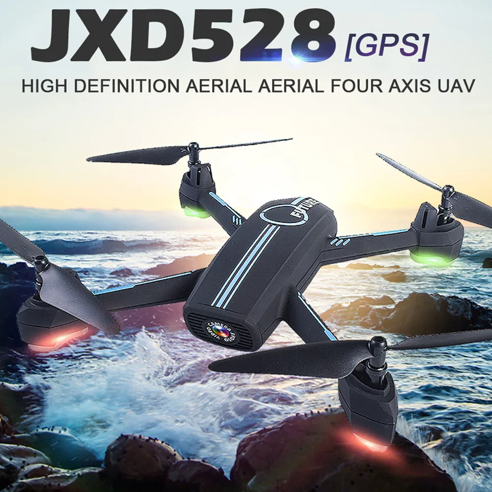 JXD528 GPS RC Drone WIFI FPV RC Quadcopter With 720P HD Camera Follow Me Mode Auto Return APP Control Helicopter Dron VS JXD518 follow me mode quadcopter helicopter rc drones wifi fpv 1mp camera drone dron waypoints gps brushed remote control helicopter