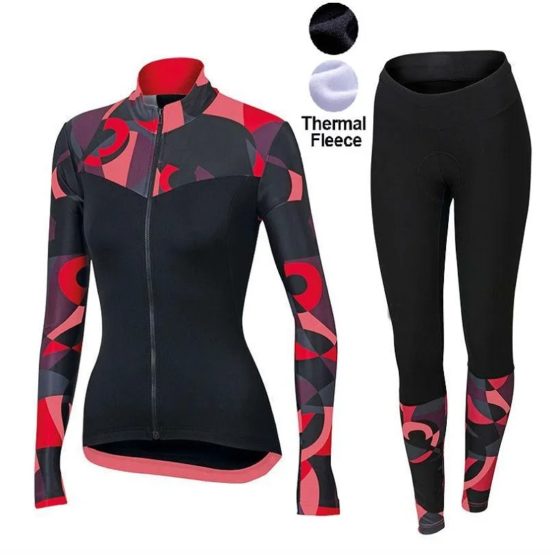 

Orbea winter polar 2018 women cycling clothing mtb bicycle cycling jersey ropa ciclismo invierno mujer sport kits