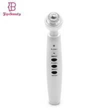 Far Infrared Red Light Photon Warming Therapy Negative Ion Eye Care Anti Aging Wrinkle Removal Beauty Care Massager Pen beauty salon home care ionic eye anti wrinkle heating eye massager led photon therapy beauty devices free shipping
