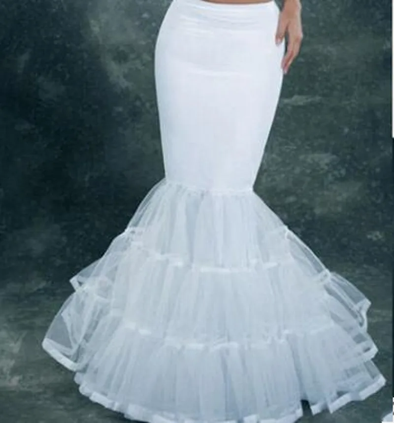 Русалка юбка для торжественные платья один обруч Лента Край эластичная Нижняя для Труба Свадебные платья