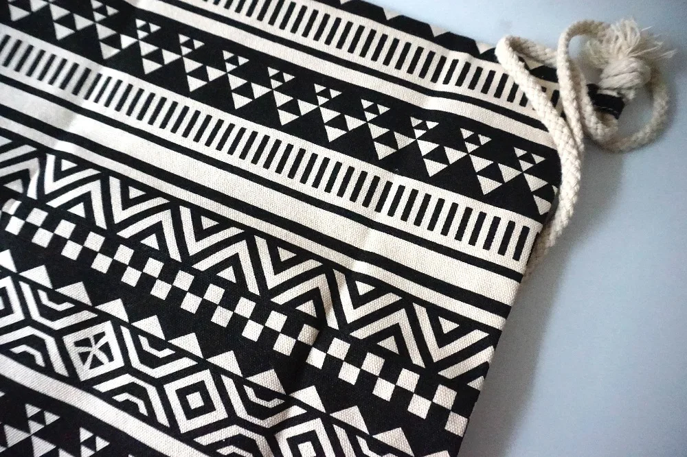 Women-Geometric-Backpack-Vintage-Retro-Aztec-Ethnic-Tribal-Gypsy-Boho-Chic-Folk-Quartz-Black-And-White (5)