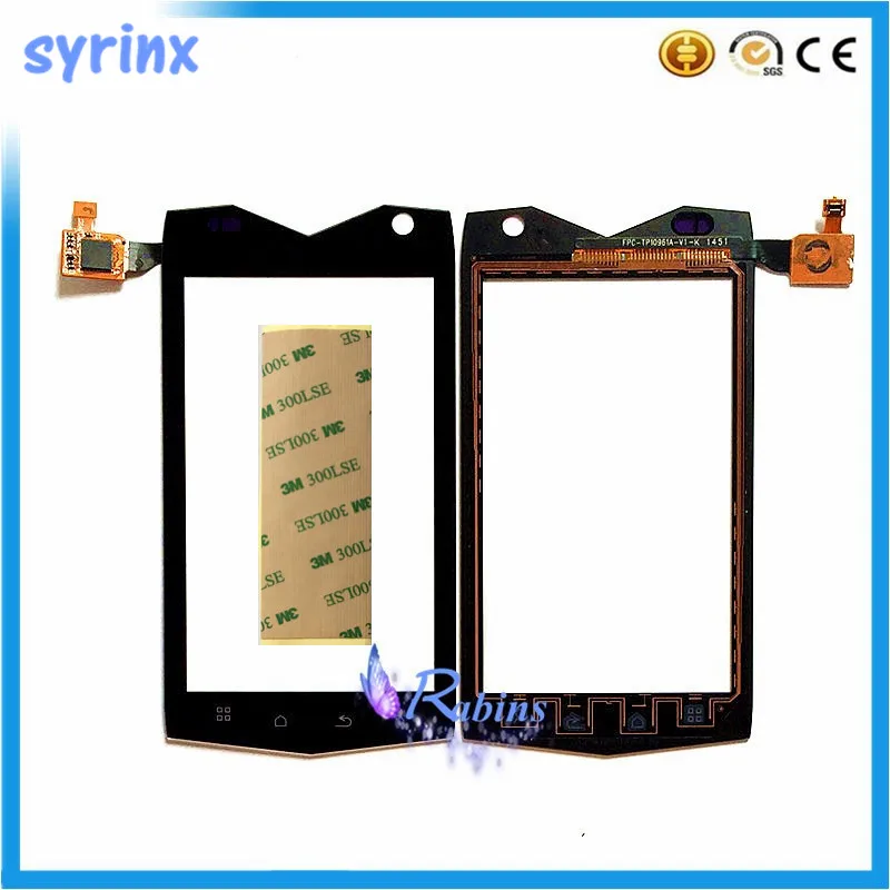 

4.0 inch Touch Panel For Texet TM-4104R TM 4104R X-Driver Touch Screen Front Glass Lens Sensor Digitizer Touchscreen 3m Tape