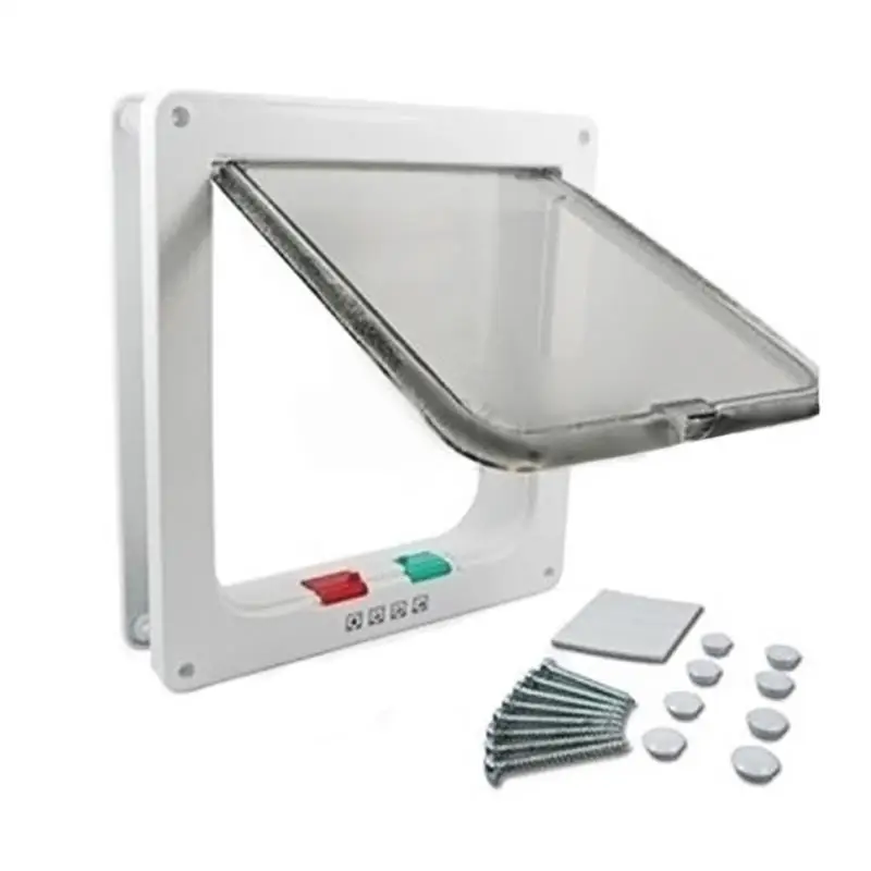 Pet door dog door ABS material plastic door installation wooden door iron door glass door in and out