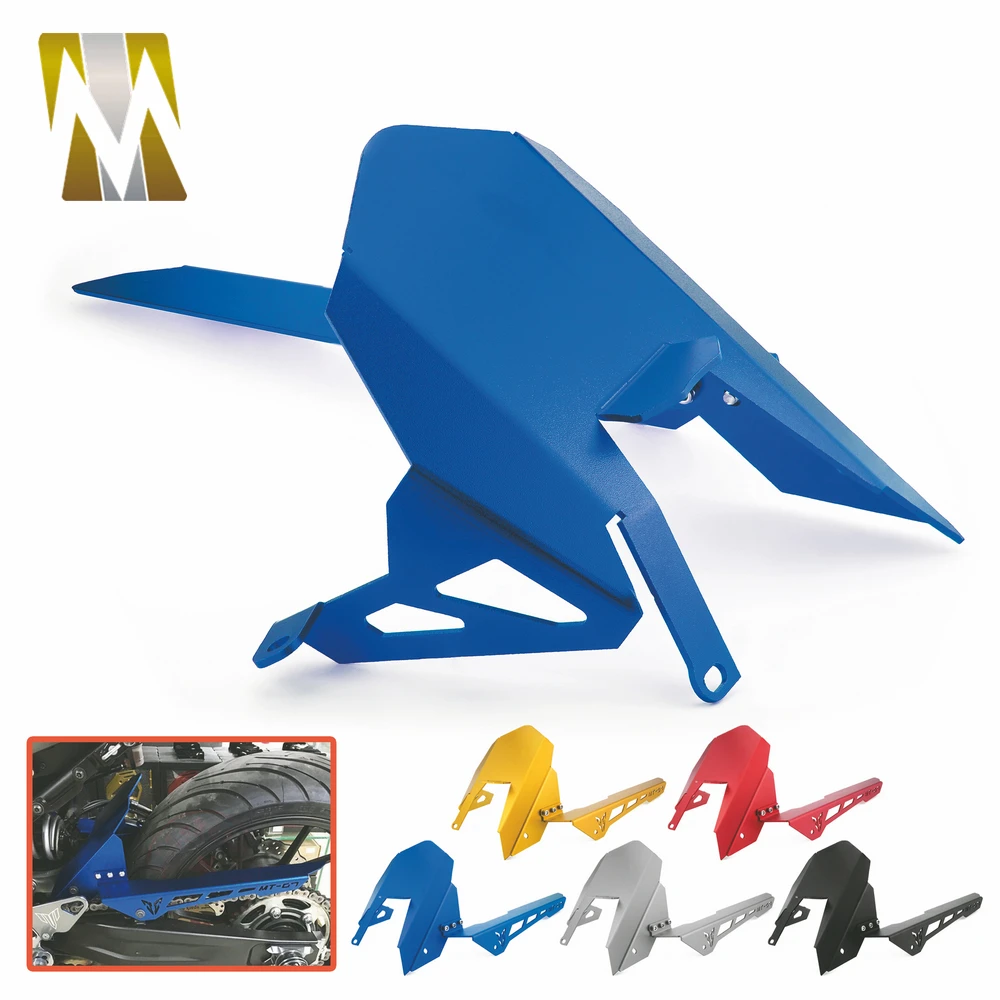 

Blue Rear Fender Plate Mudguard Tire Wheel Hugger Mud Splash Guard Fairing For Yamaha MT07 MT-07 FZ-07 2013 2014 2015 2016 2017
