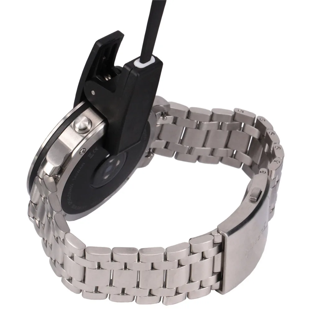  USB Daten & Ladekabel Clip Ladegerät für Garmin fenix Chronos GPS Sportler Uhr