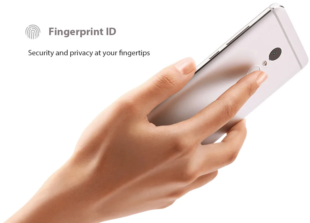 Fingerprint ID OF REDMI NOTE 4