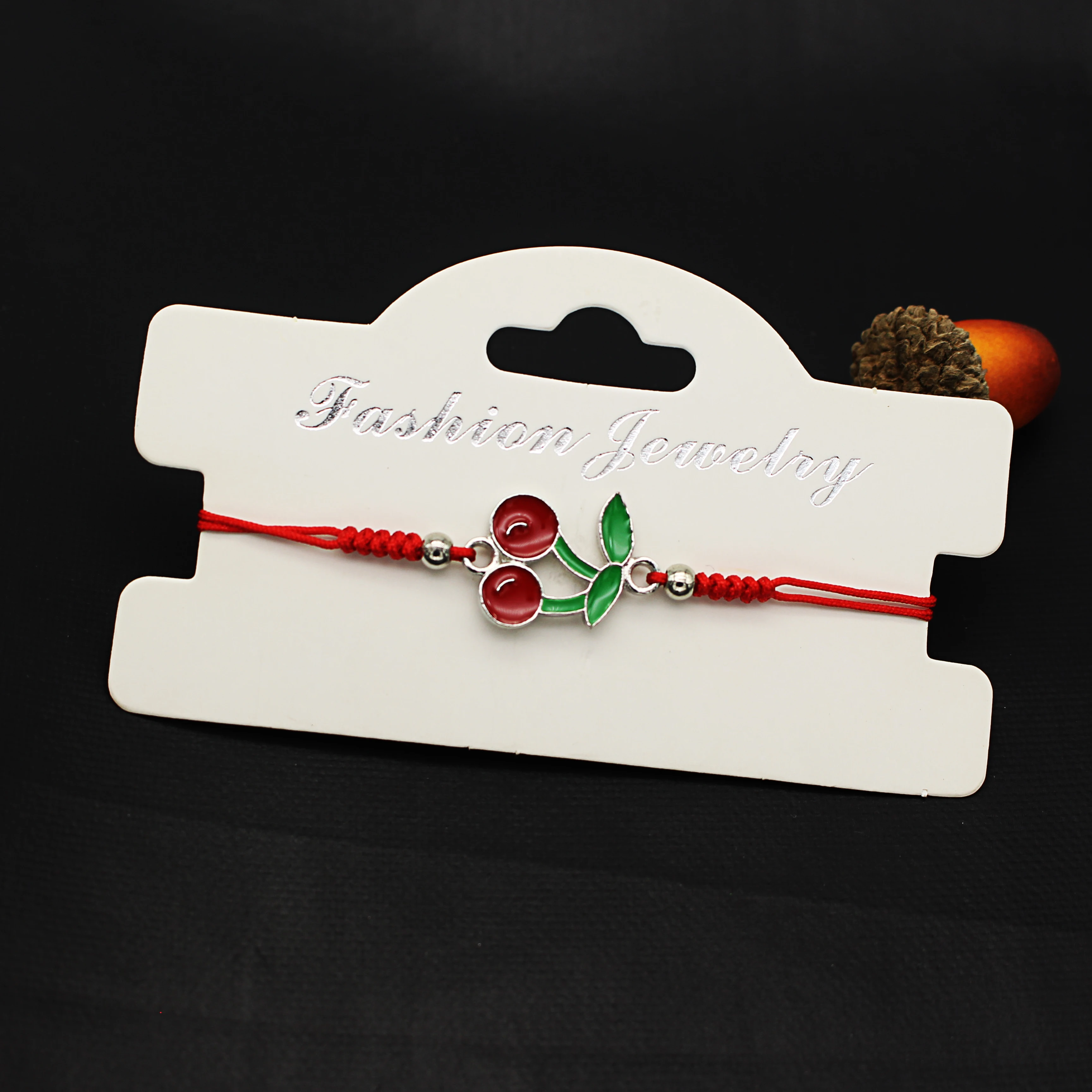 

Red Rose Lady Charm Jewelry Friendship Lucky Hand Strap Red Rope Weaving Snot Plant Snake Knot Bracelet Men