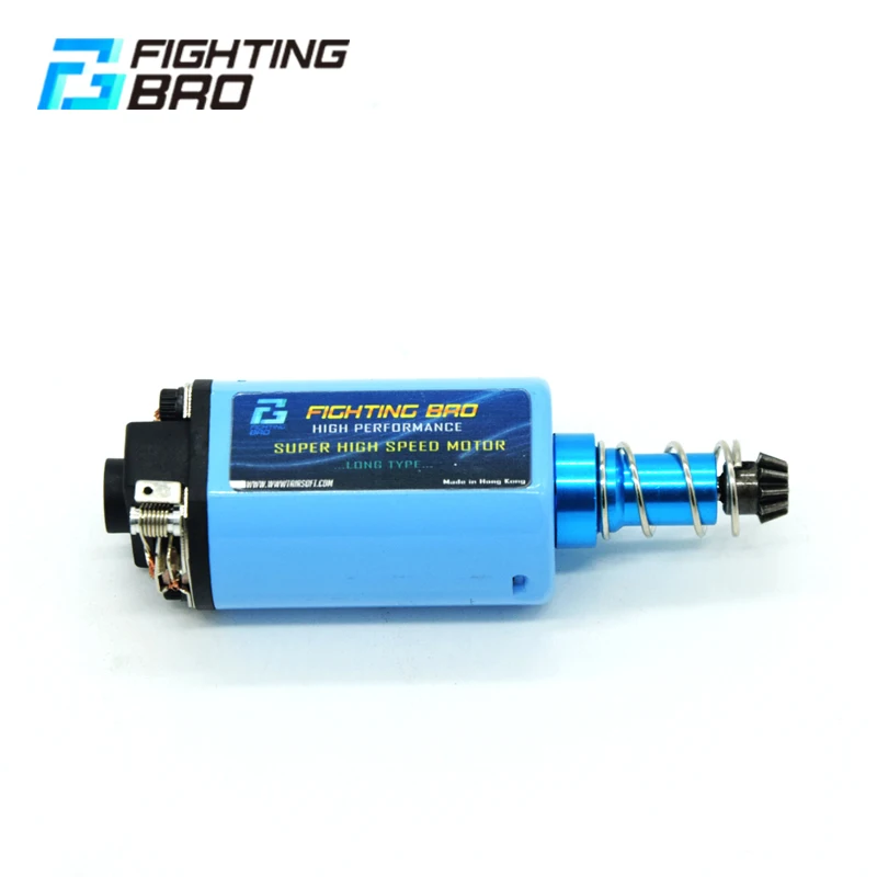 Slide FightingBro MAX SPEED MOTOR LONG TYPE High Torque Type Strong Magnet for Airsoft AEG Ver3 AK Metal high speed